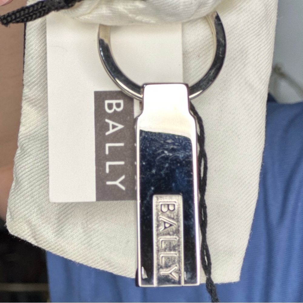 Bally Key Chain in Dust Bag